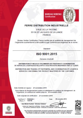 CERTIFICATION ISO 9001