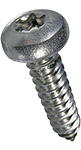 Vis à tôle à tête cylindrique bombée bout pointu Torx ISO14585C